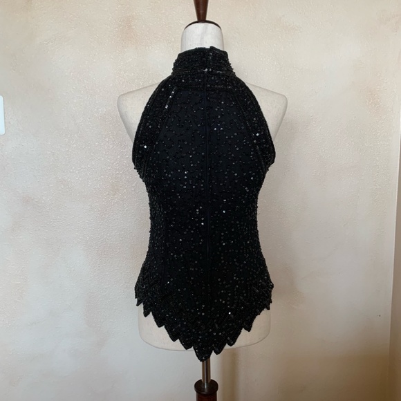 Vintage beaded top - Picture 3 of 5